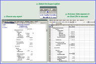 Easily Use QuickBooks Data in Excel -- Click Here to Enlarge